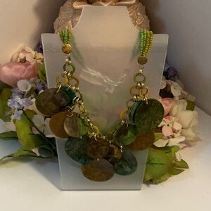 NECKLACE 18 inches long with 2 1/2 inch extender